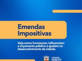 Vereadores direcionam Emendas Impositivas para o Exercício de 2026