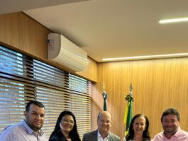 Vereadores de Angélica buscam investimentos em saúde durante agenda em Campo Grande